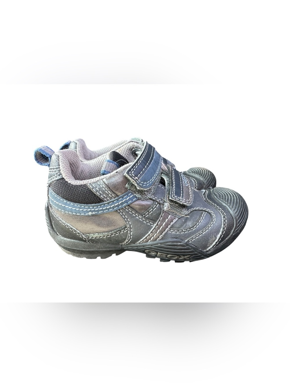 Geox Savage Sneakers Gray Black Toddler Size 9